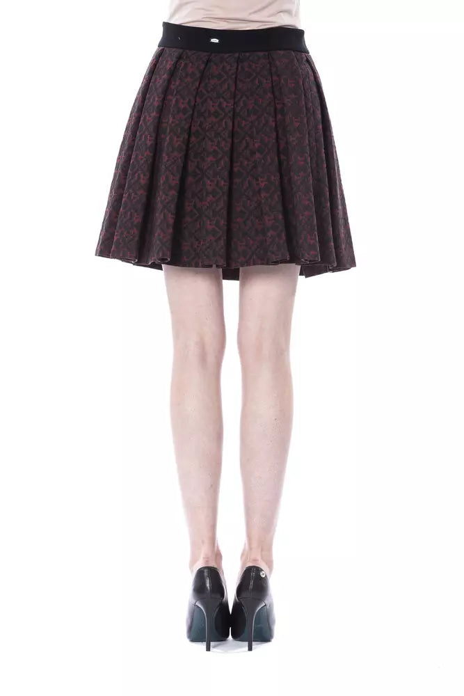 Brown Cotton Women Skirt-BYBLOS-LabelTerrace.com
