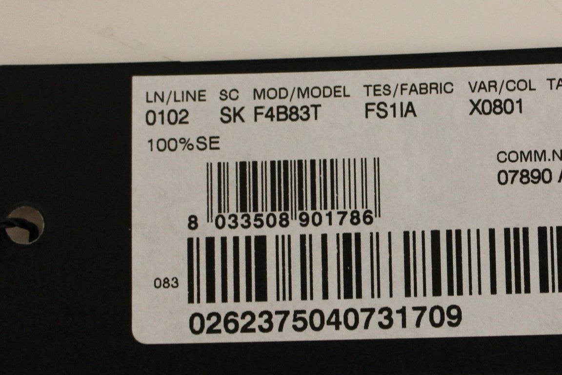 Brown Floral Silk Straight Full Skirt-Dolce & Gabbana-LabelTerrace.com