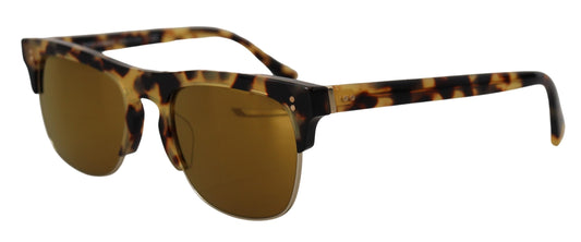 Brown Gold Acetate Havana DG430A Sunglasses-Dolce & Gabbana-LabelTerrace.com