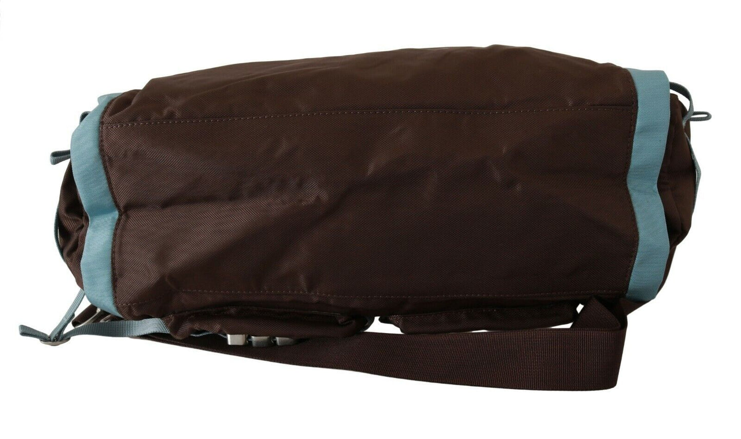 Brown Handbag Duffel Travel Purse-WAYFARER-LabelTerrace.com