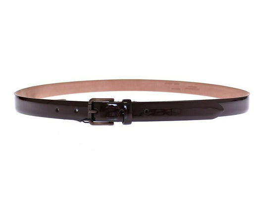 Brown Leather Logo Belt Cintura Belt-Dolce & Gabbana-LabelTerrace.com