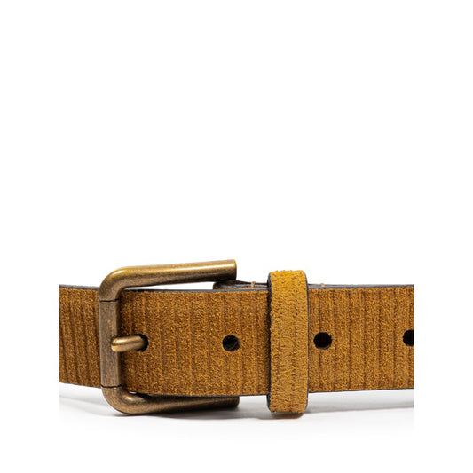Brown Leather Belt-Dolce & Gabbana-LabelTerrace.com