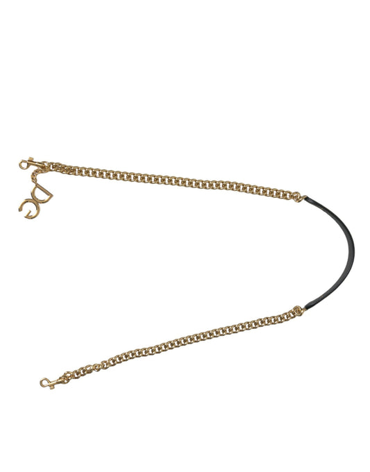 Brown Leopard Handbag Accessory Shoulder Strap-Dolce & Gabbana-LabelTerrace.com