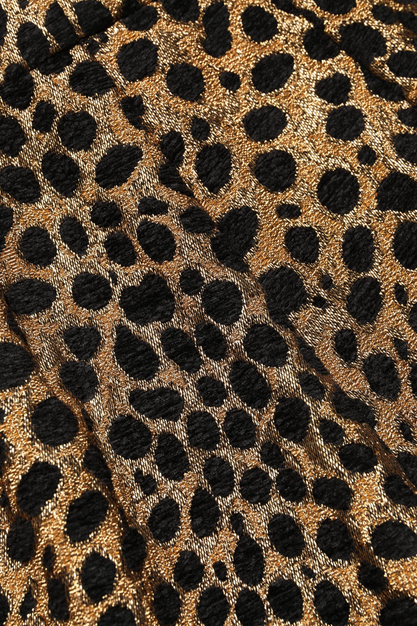 Brown Leopard High Waisted Hot Pants Shorts-Dolce & Gabbana-LabelTerrace.com