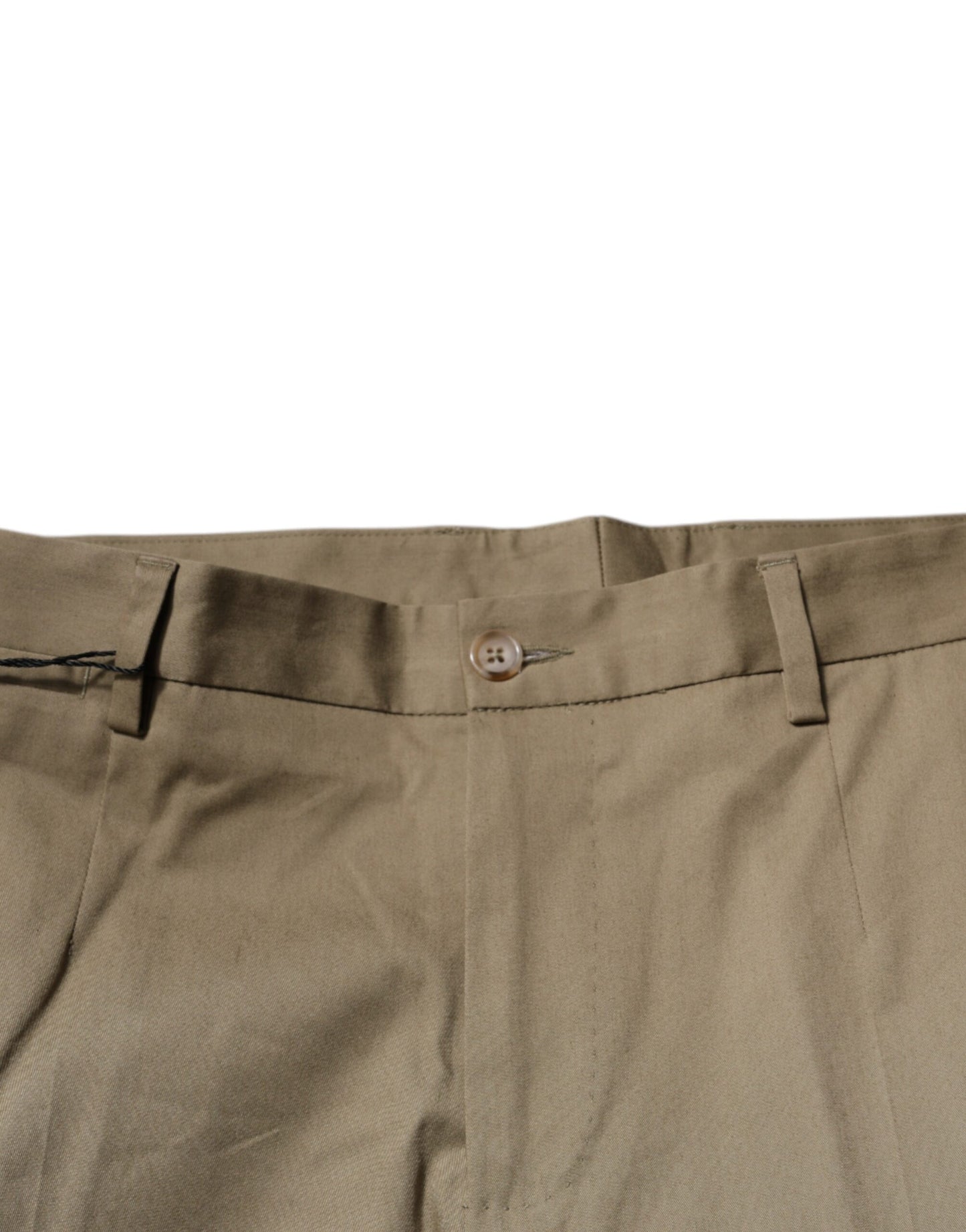 Brown Logo Men Casual Tapered Pants-Dolce & Gabbana-LabelTerrace.com