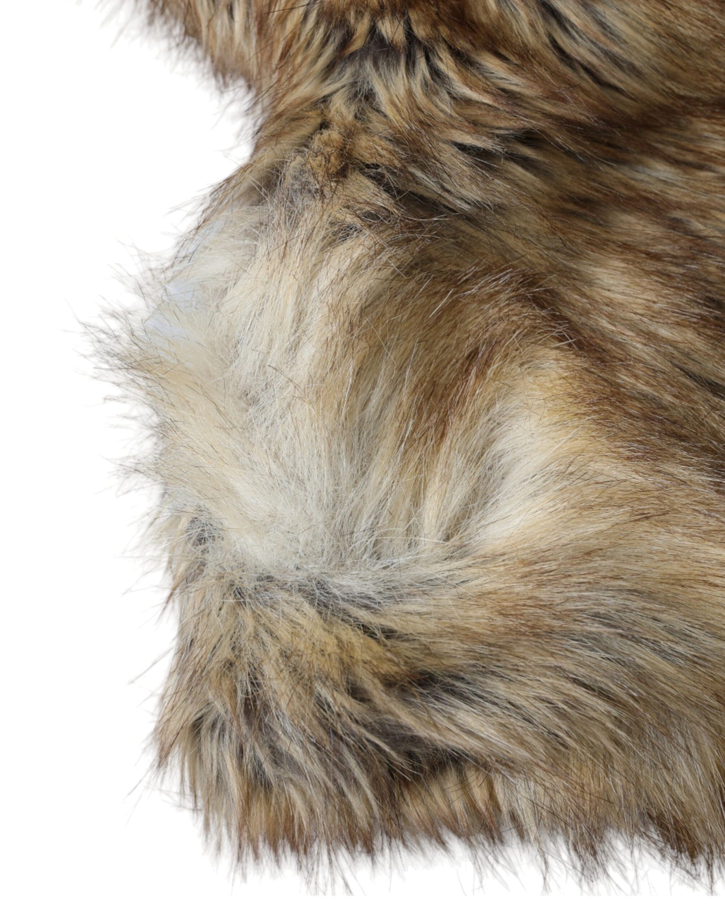 Brown Owl Faux Fur Whole Head Cap Hat-Dolce & Gabbana-LabelTerrace.com