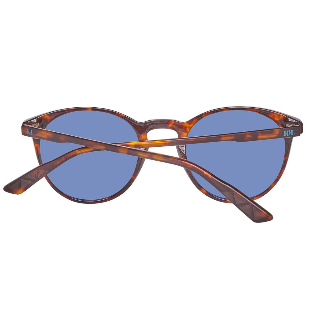 نظارات شمسية بلاستيكية بنية اللون