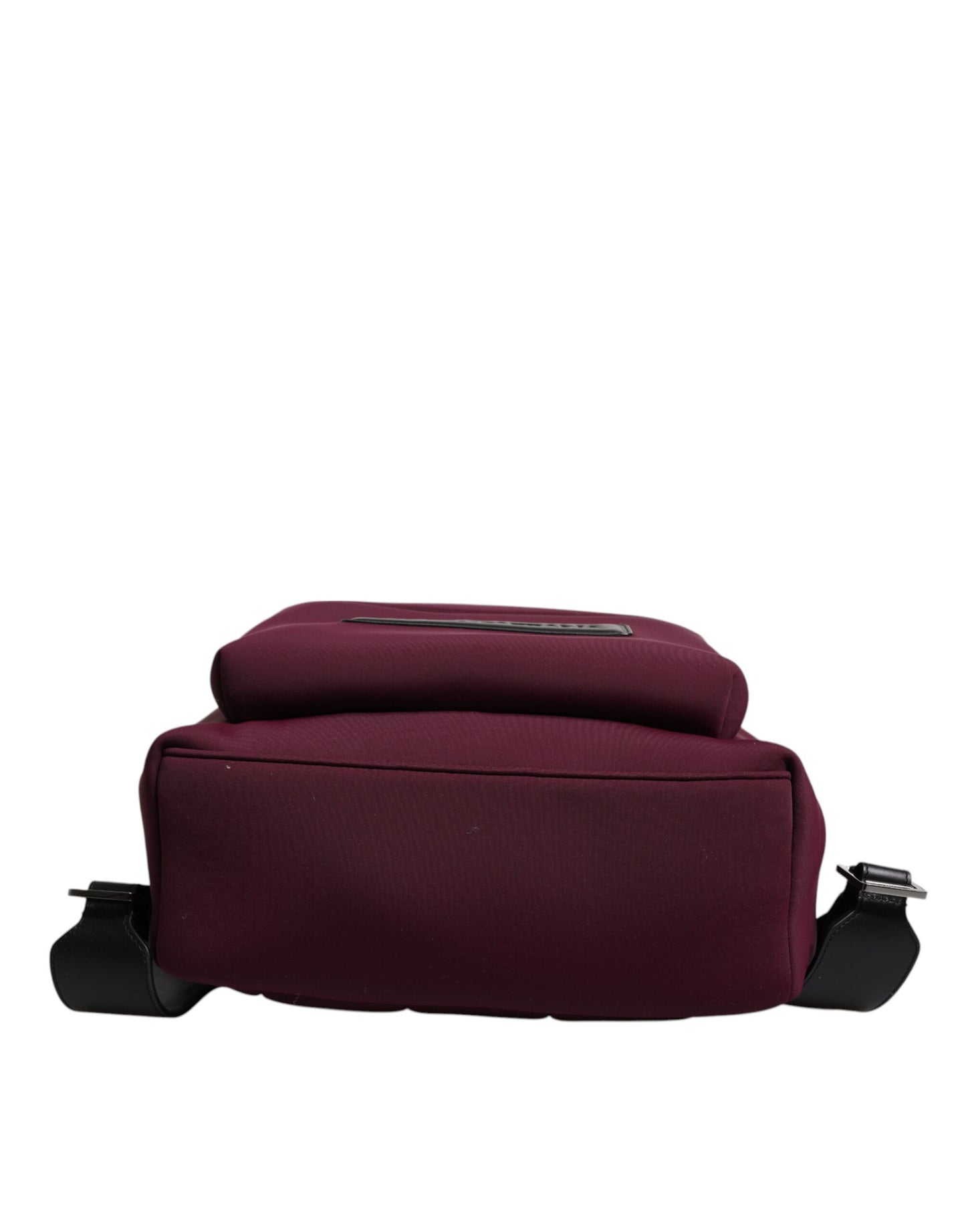 Burgundy Montreale Tecnico Textile Men Backpack Bag-Dolce & Gabbana-LabelTerrace.com