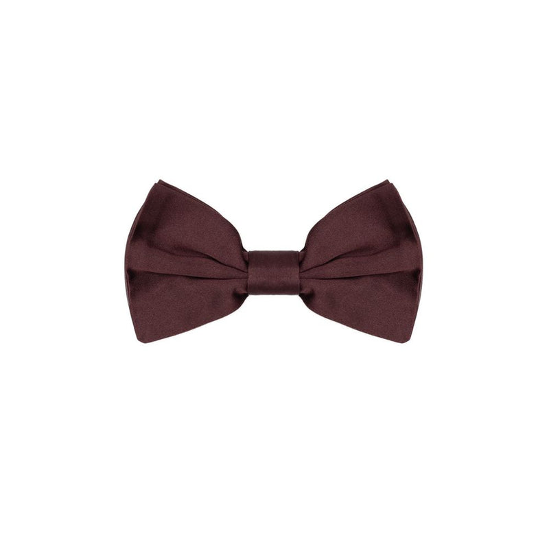 Burgundy Silk Bowty-Dolce & Gabbana-LabelTerrace.com