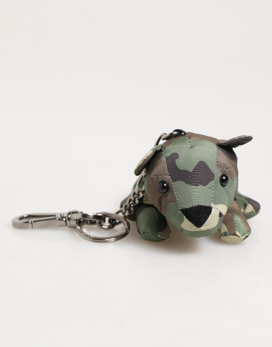 Camouflage Multicolor Animal Silhouette Keychain Keyring-Dolce & Gabbana-LabelTerrace.com
