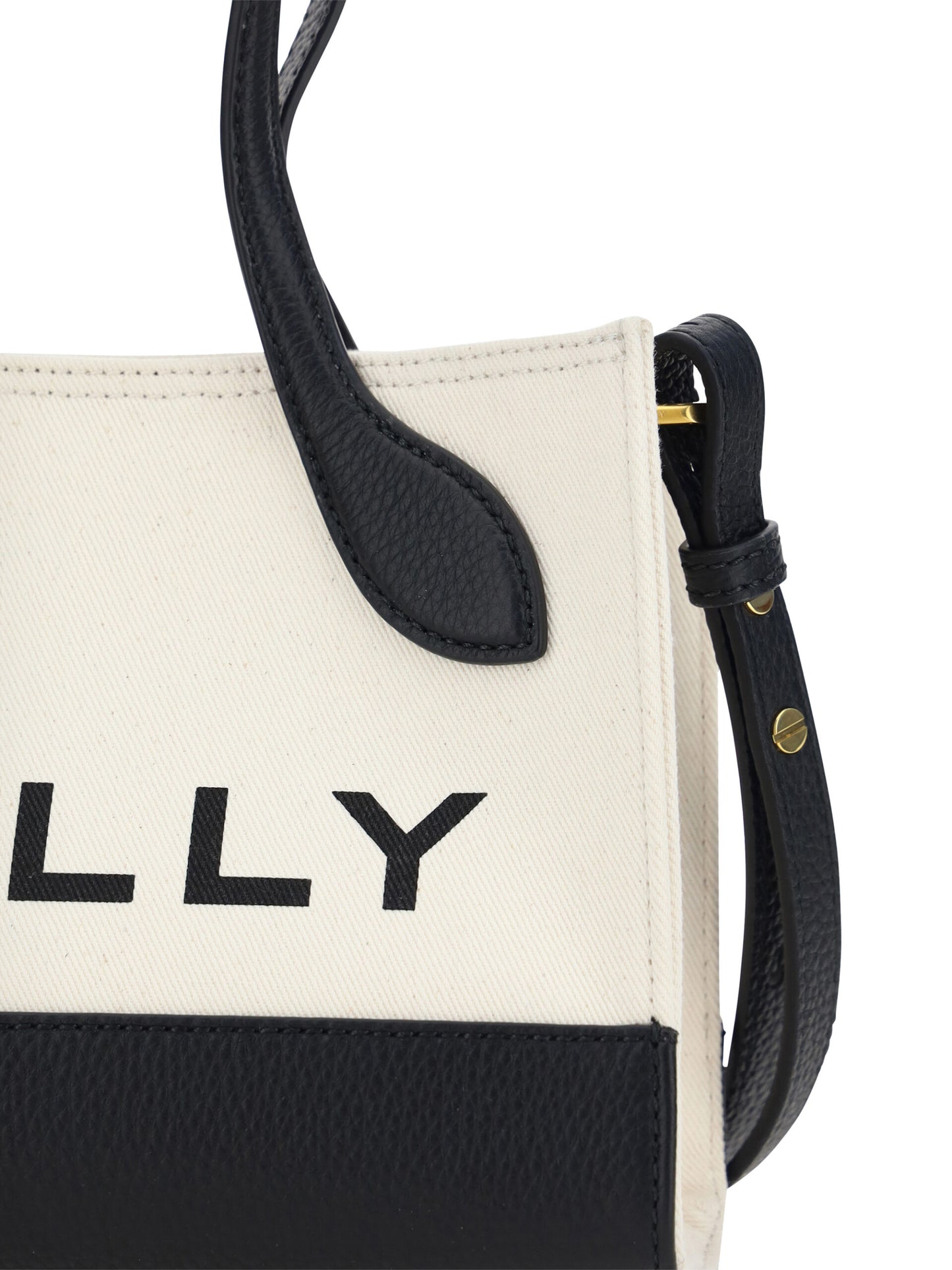 Chic Contrast Mini Leather Handbag-Bally-LabelTerrace.com