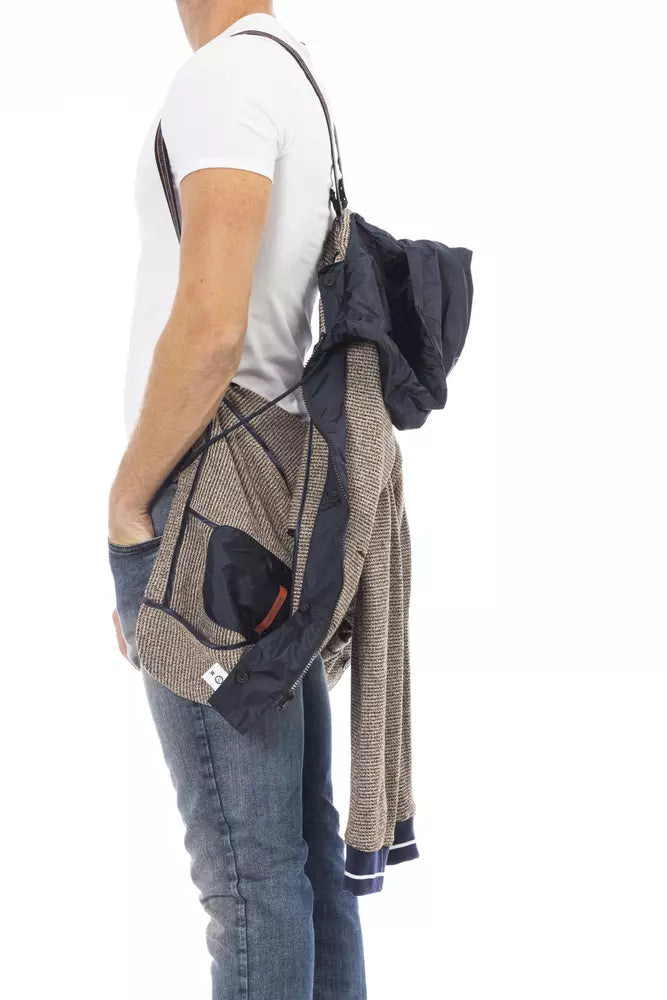 Chic Waterproof Hooded Fabric Jacket-Distretto12-LabelTerrace.com