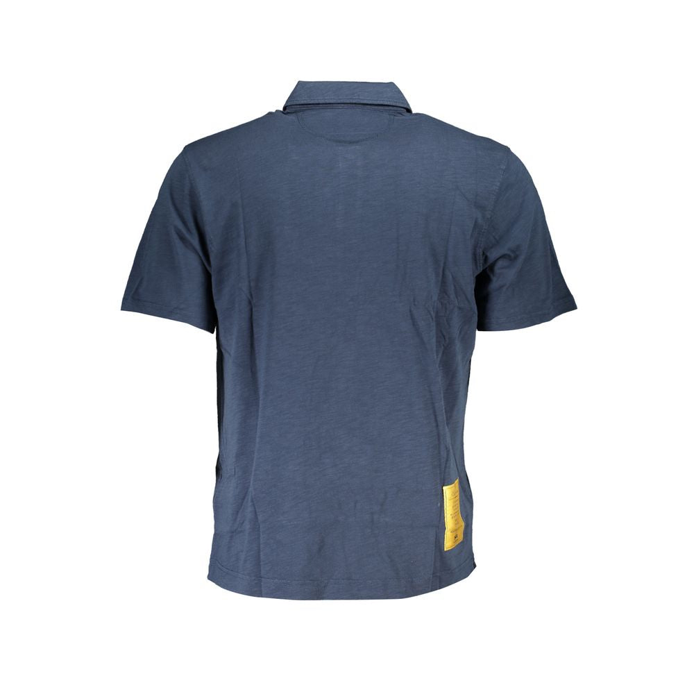 Classic Short-Sleeved Blue Polo-La Martina-LabelTerrace.com
