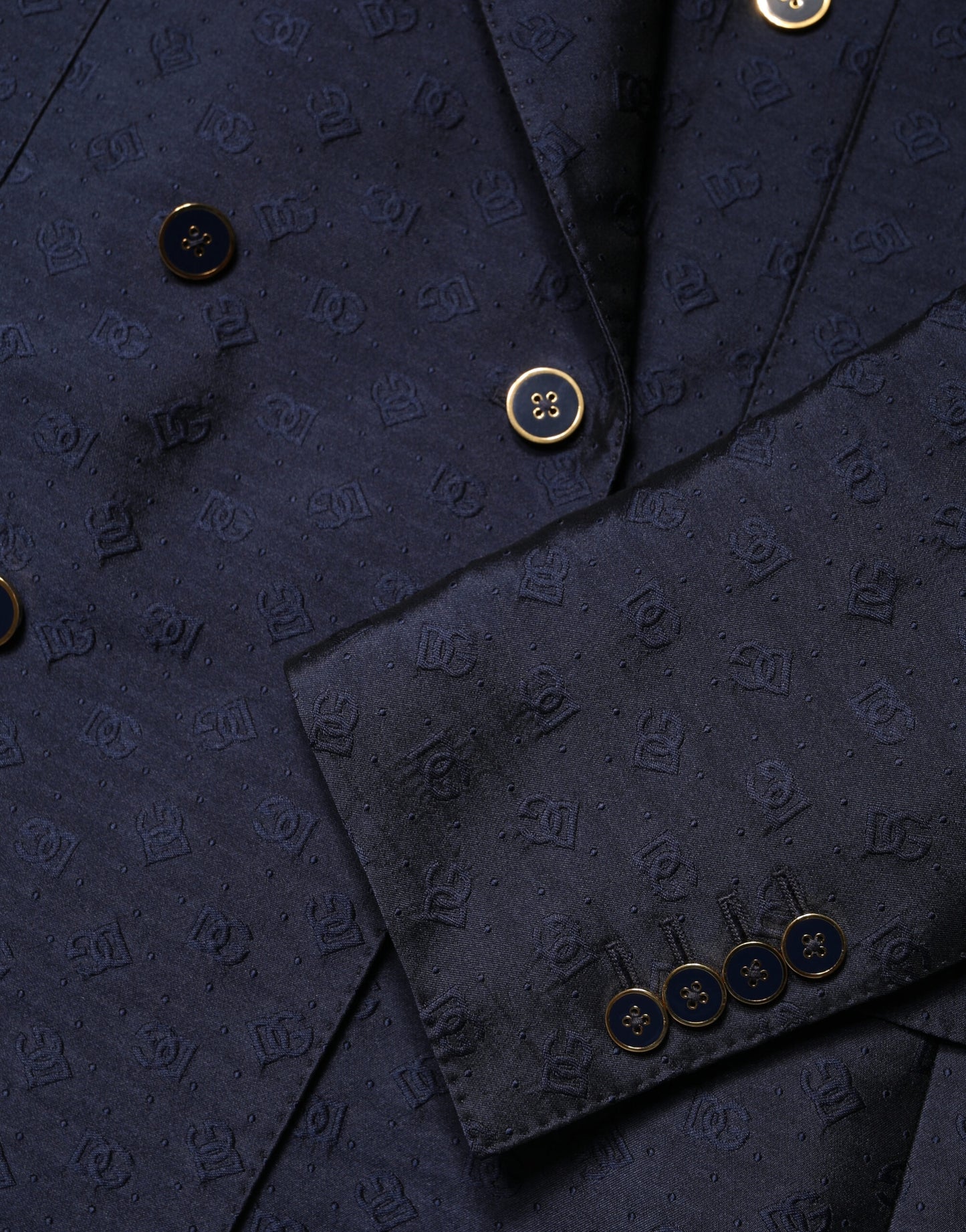 Dark Blue Double Breasted SICILIA 2 PC Suit