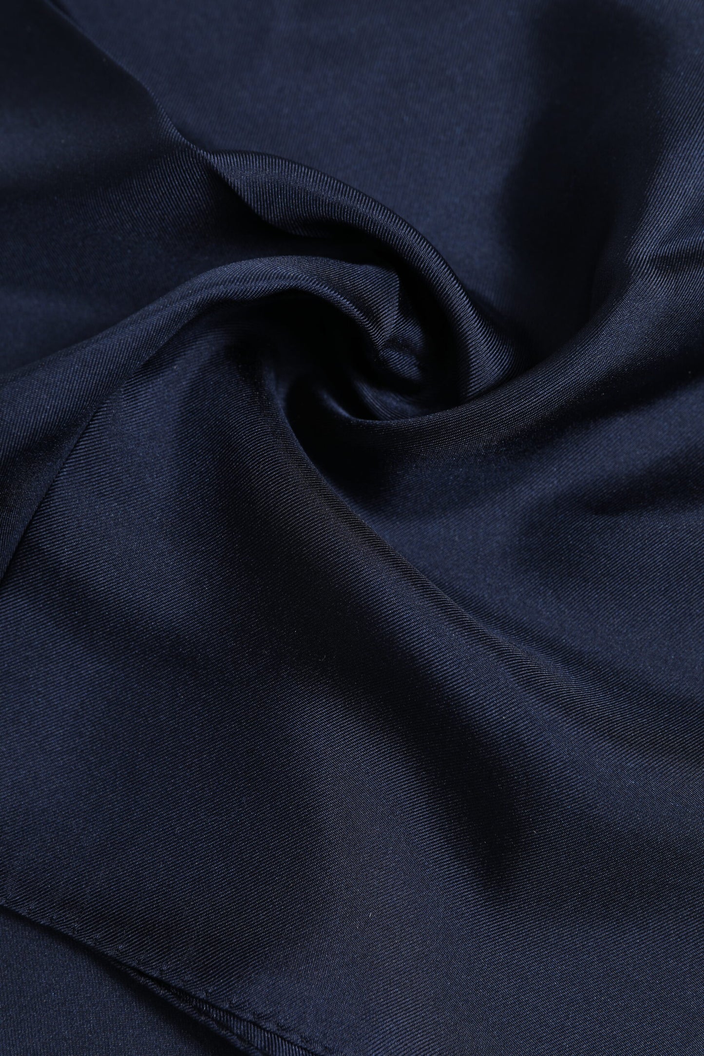 Dark Blue Silk Square Men Foulard Scarf-Dolce & Gabbana-LabelTerrace.com