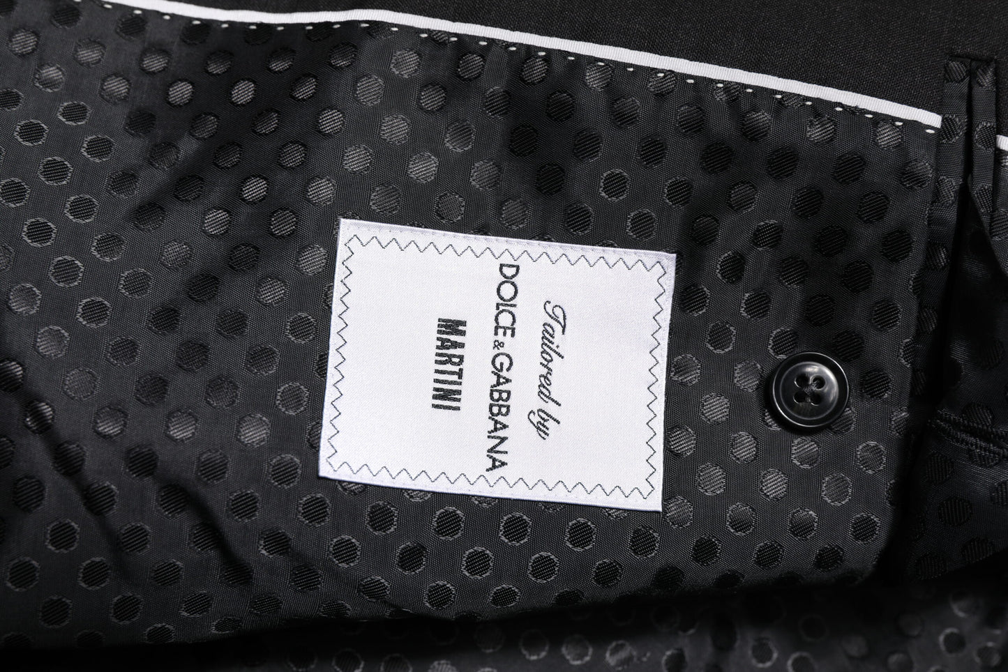 Dark Gray MARTINI Single Breasted Jacket-Dolce & Gabbana-LabelTerrace.com