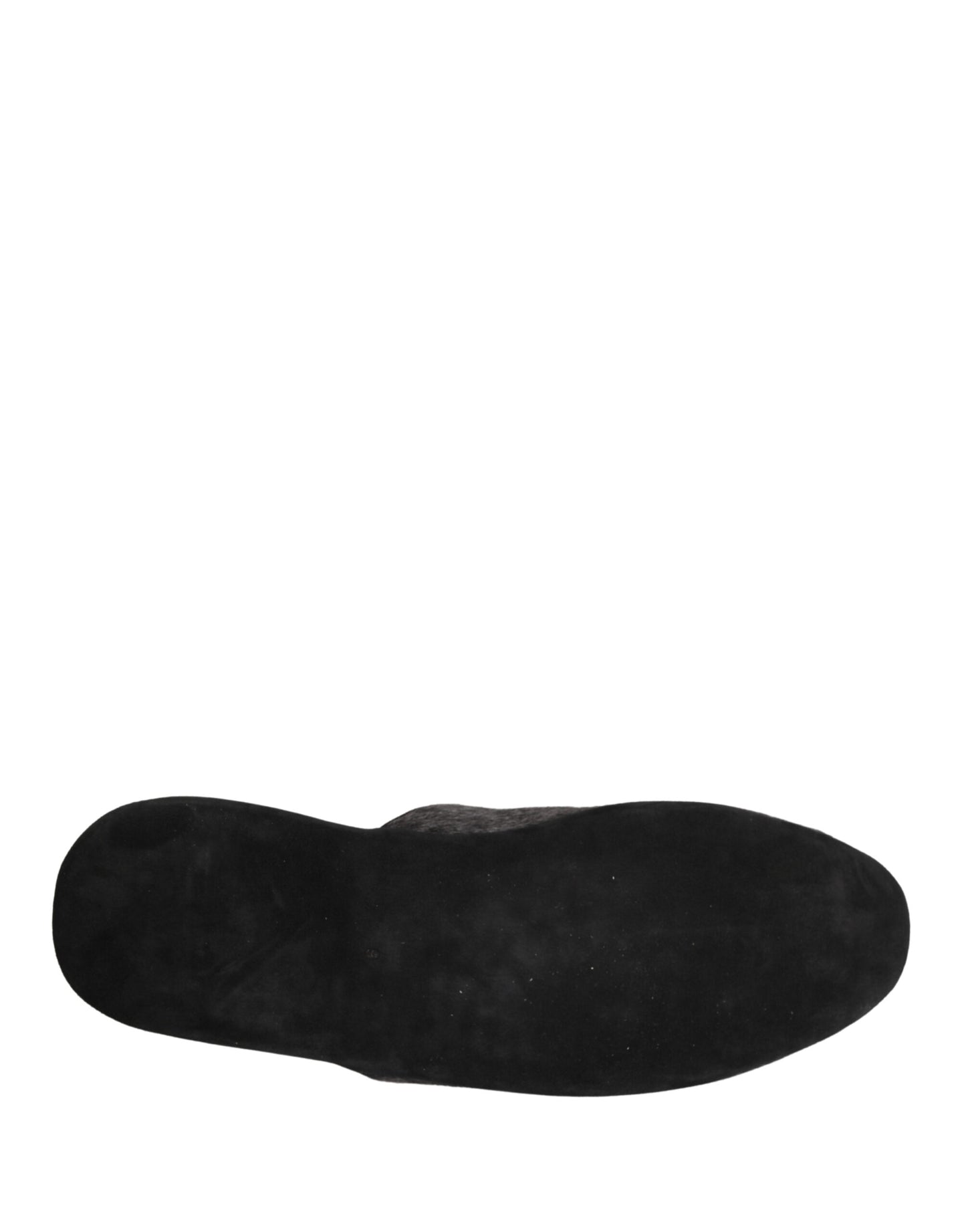 Dark Grey Charcoal Wool Red Slippers Shoes