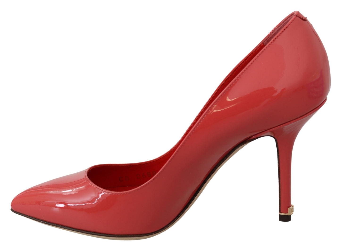 Dark Pink Patent Leather Heels Pumps-Dolce & Gabbana-LabelTerrace.com