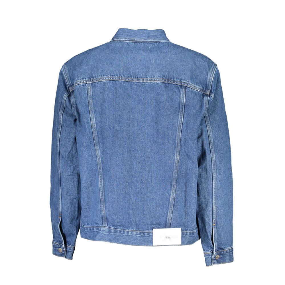 Elegant Denim Charm - Casual Jacket-Calvin Klein-LabelTerrace.com