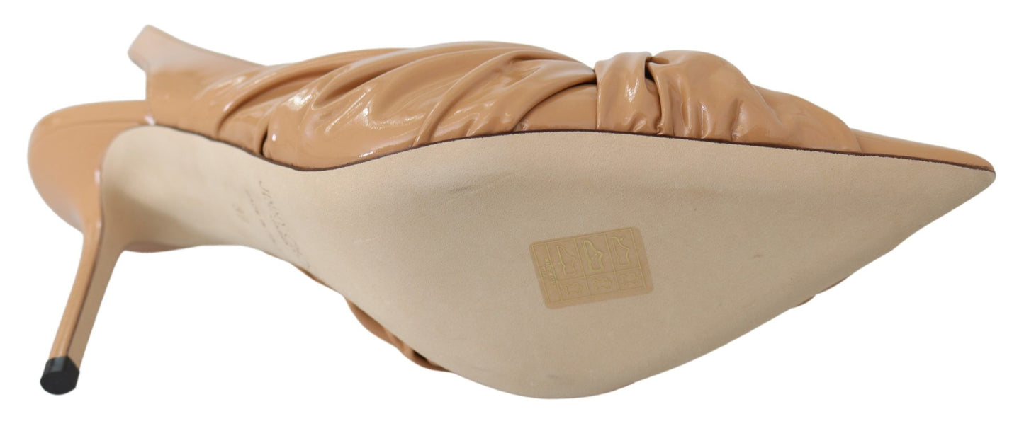 Elegant Pointed Toe Leather Pumps-Jimmy Choo-LabelTerrace.com