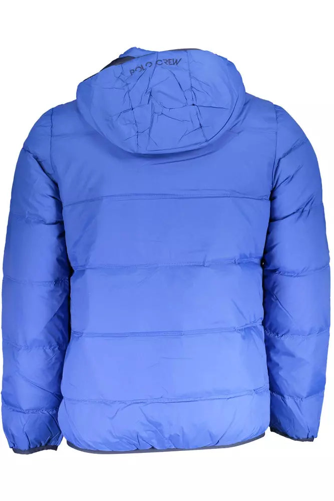 Elite Blue Jacket with Detachable Hood-La Martina-LabelTerrace.com