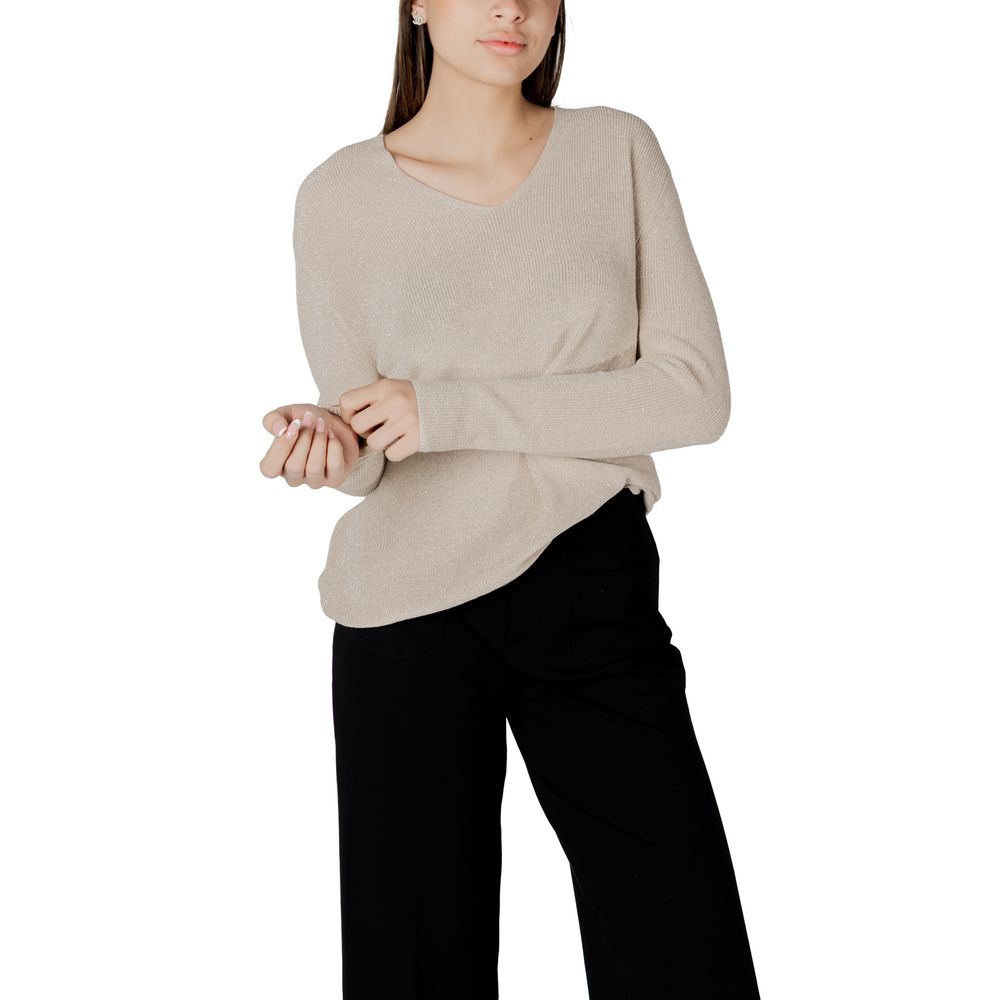 Gold Cotton Sweatshirt