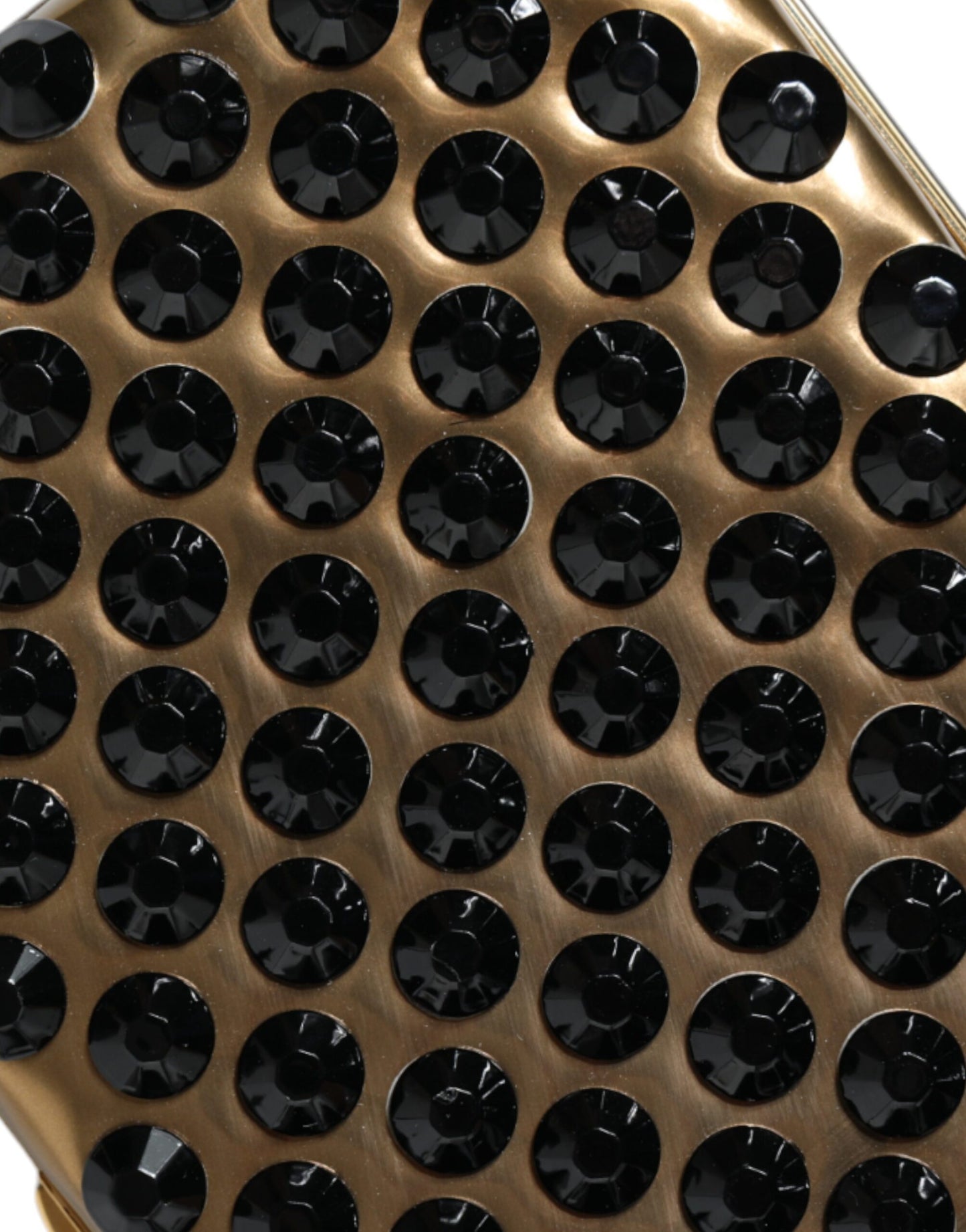 Gold Crystal Bifold Clutch Evening Party Women Purse Bag-Dolce & Gabbana-LabelTerrace.com