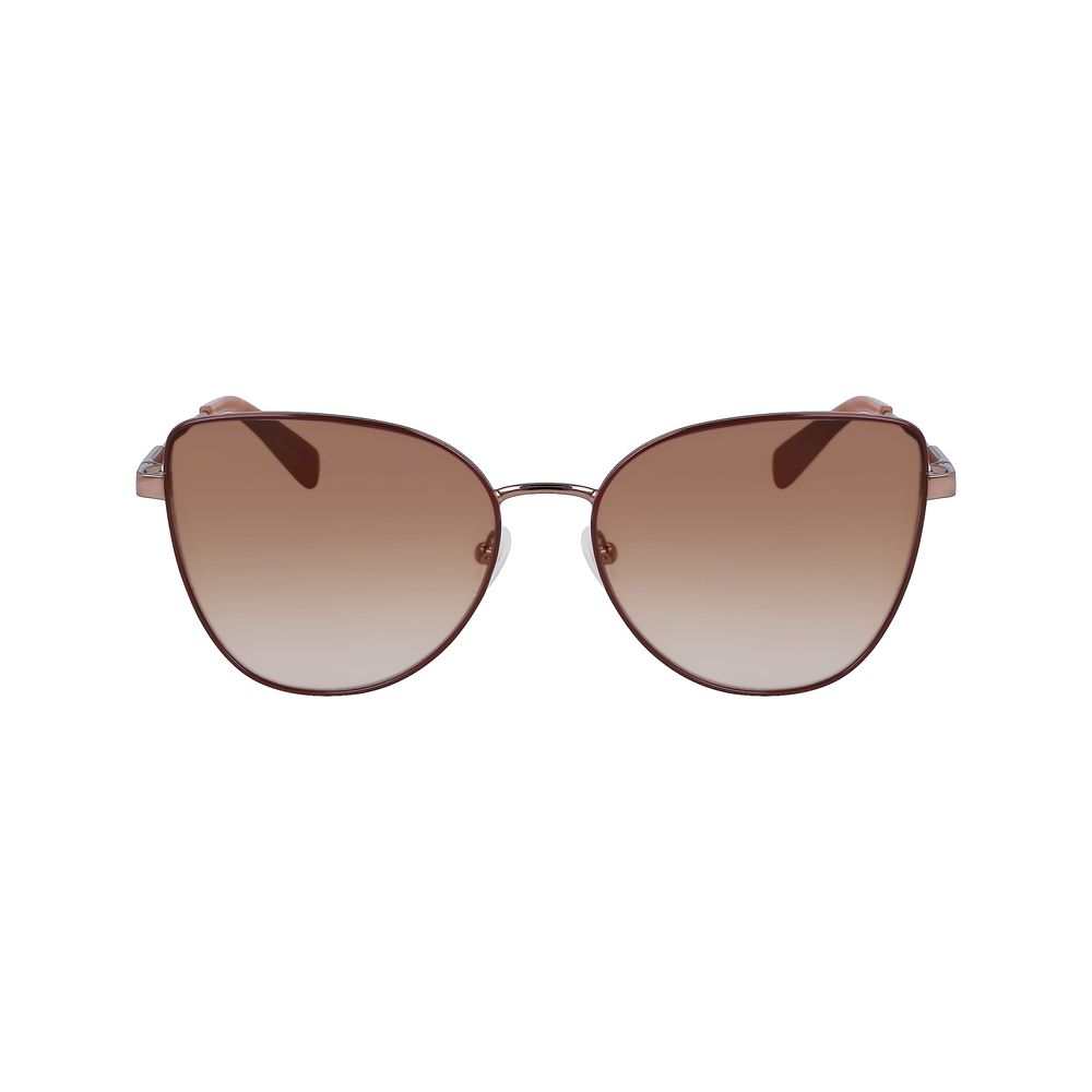 Gold Metal Sunglasses-Longchamp-LabelTerrace.com