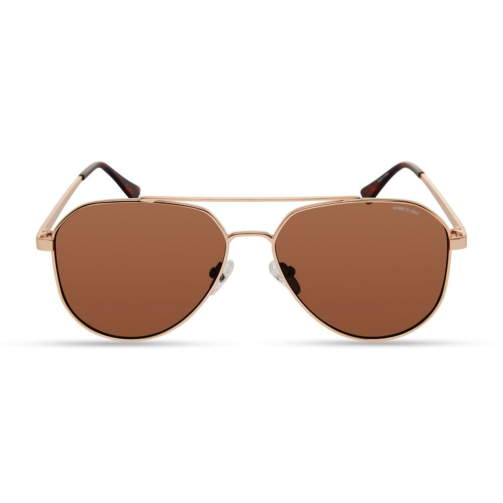Gold Metal Sunglasses-Kenneth Cole-LabelTerrace.com