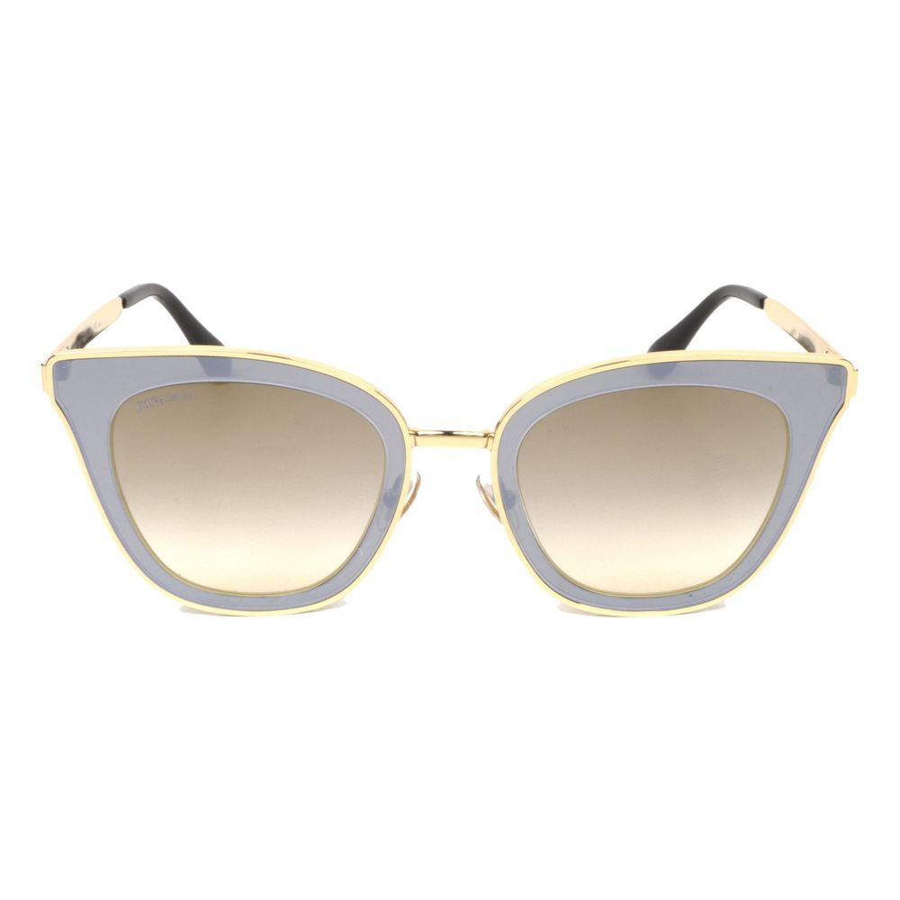 Gold Metal Sunglasses-Jimmy Choo-LabelTerrace.com