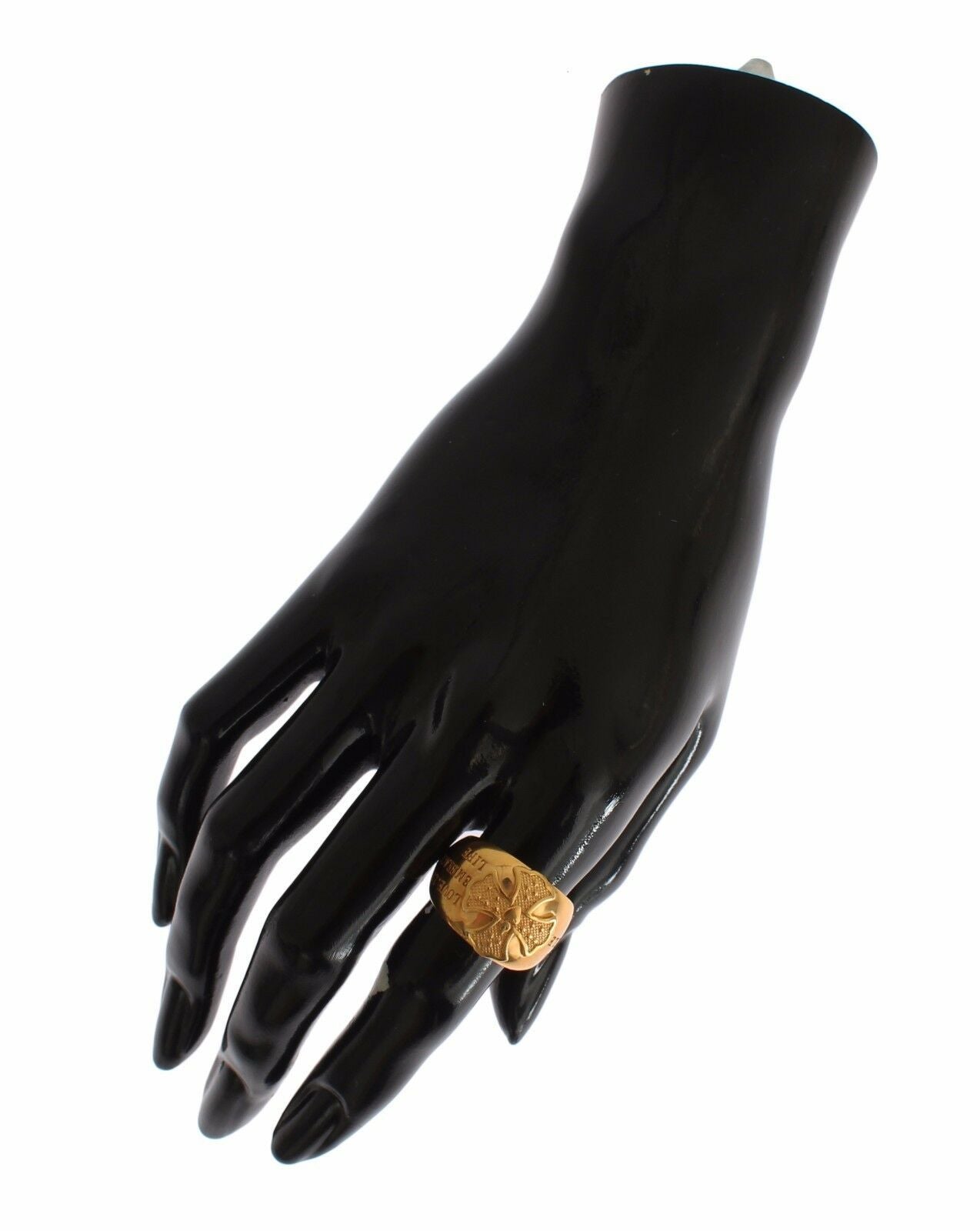 Gold Plated 925 Silver Womens Ring-Nialaya-LabelTerrace.com