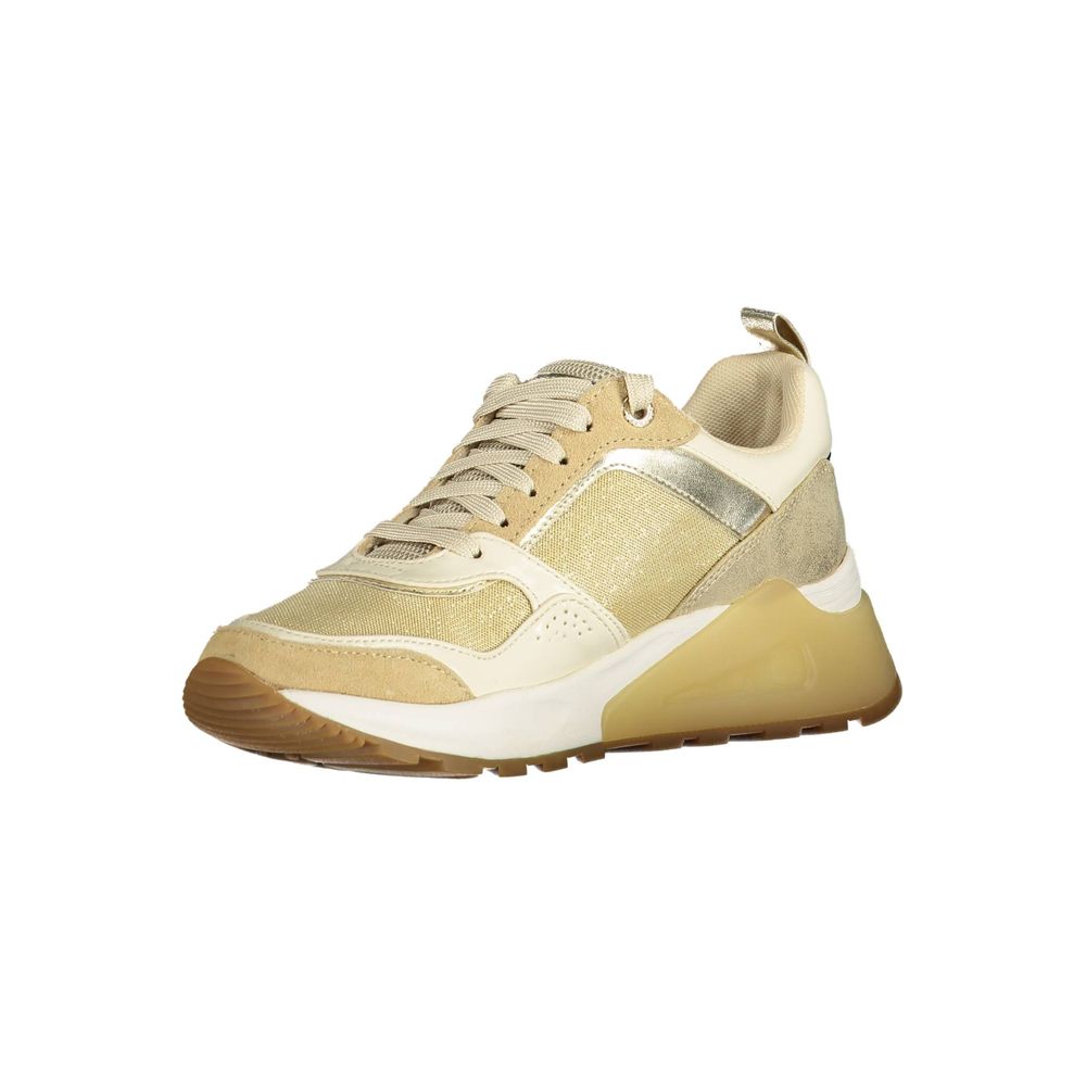 Gold Polyester Sneaker-U.S. POLO ASSN.-LabelTerrace.com