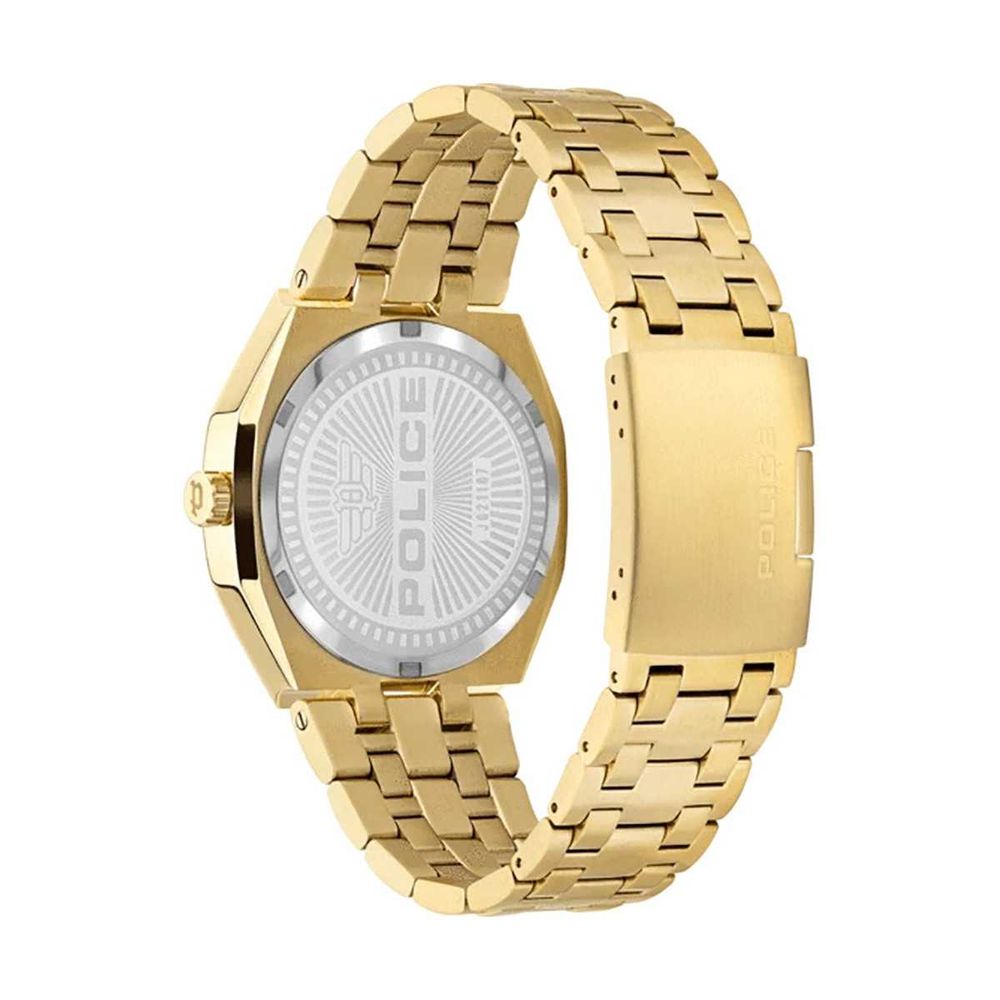 Gold Stainless Steel Watch-Police-LabelTerrace.com