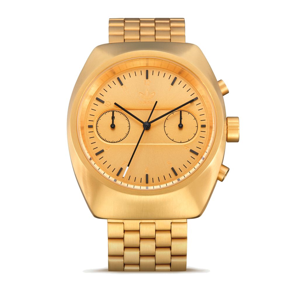 Gold Stainless Steel Watch-Adidas-LabelTerrace.com
