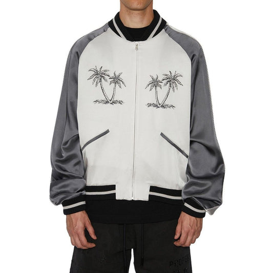 Palms Souvenir Bomber Jacket-Palm Angels-LabelTerrace.com