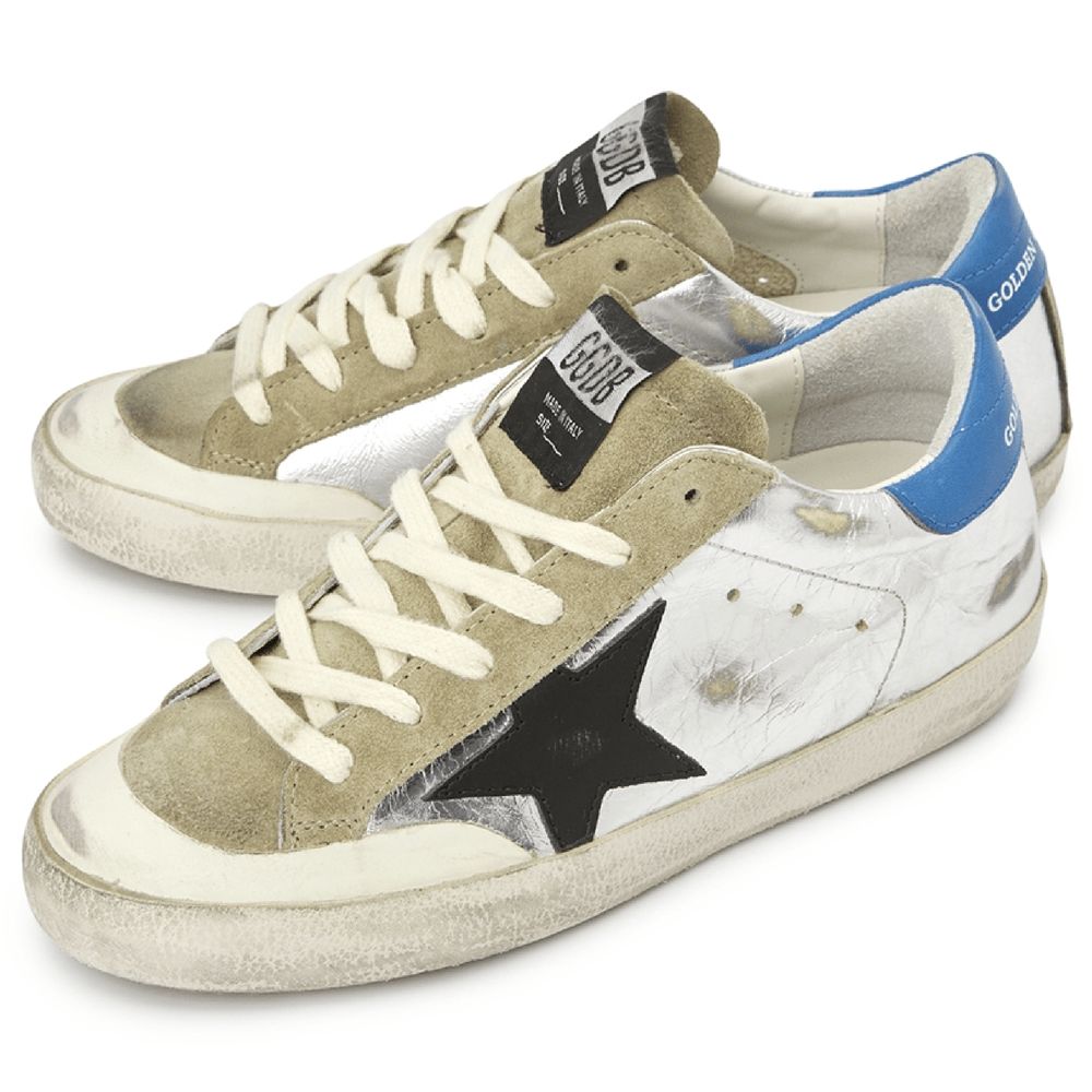 Gray Calfskin Sneaker-Golden Goose-LabelTerrace.com