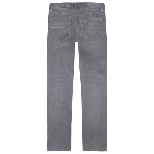 Gray Cotton Men Jeans-Tramarossa-LabelTerrace.com