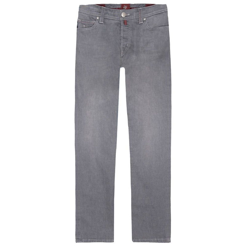 Gray Cotton Men Jeans-Tramarossa-LabelTerrace.com