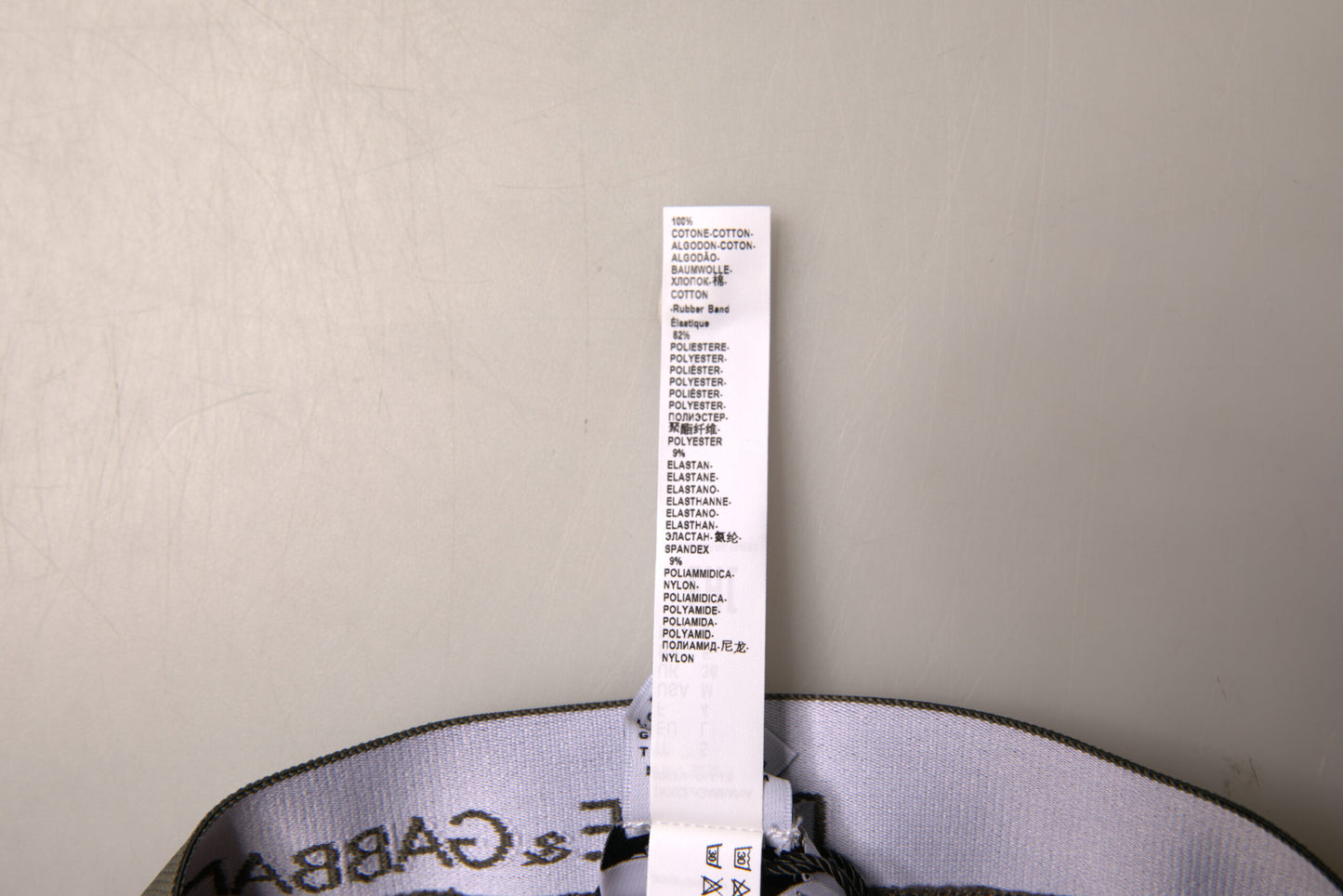 Gray Cotton Men Mid Slip Brief Underwear-Dolce & Gabbana-LabelTerrace.com