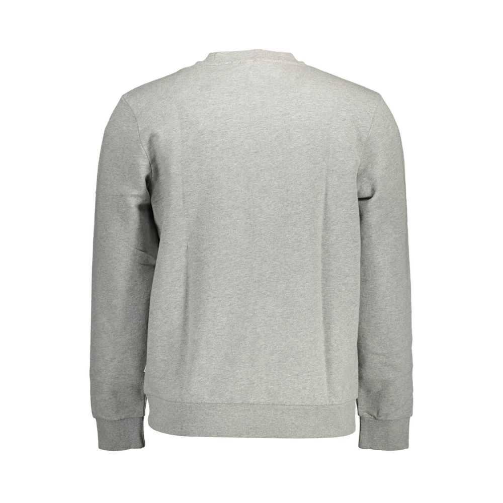 Gray Cotton Men Sweater-Napapijri-LabelTerrace.com