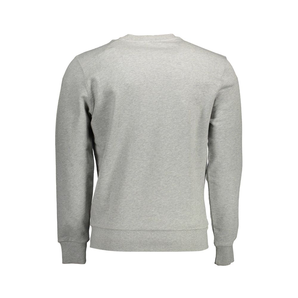 Gray Cotton Men Sweater-North Sails-LabelTerrace.com
