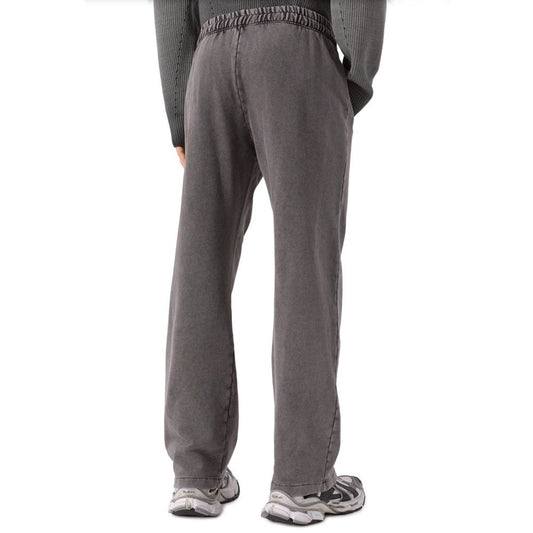 Gray Cotton Men Trouser-Diego Venturino-LabelTerrace.com