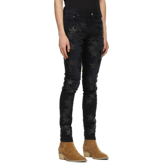 Cotton Denim Jeans-Amiri-LabelTerrace.com