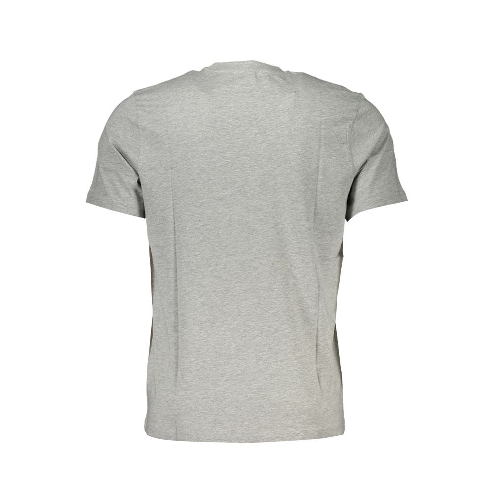 Gray Cotton T-Shirt-North Sails-LabelTerrace.com