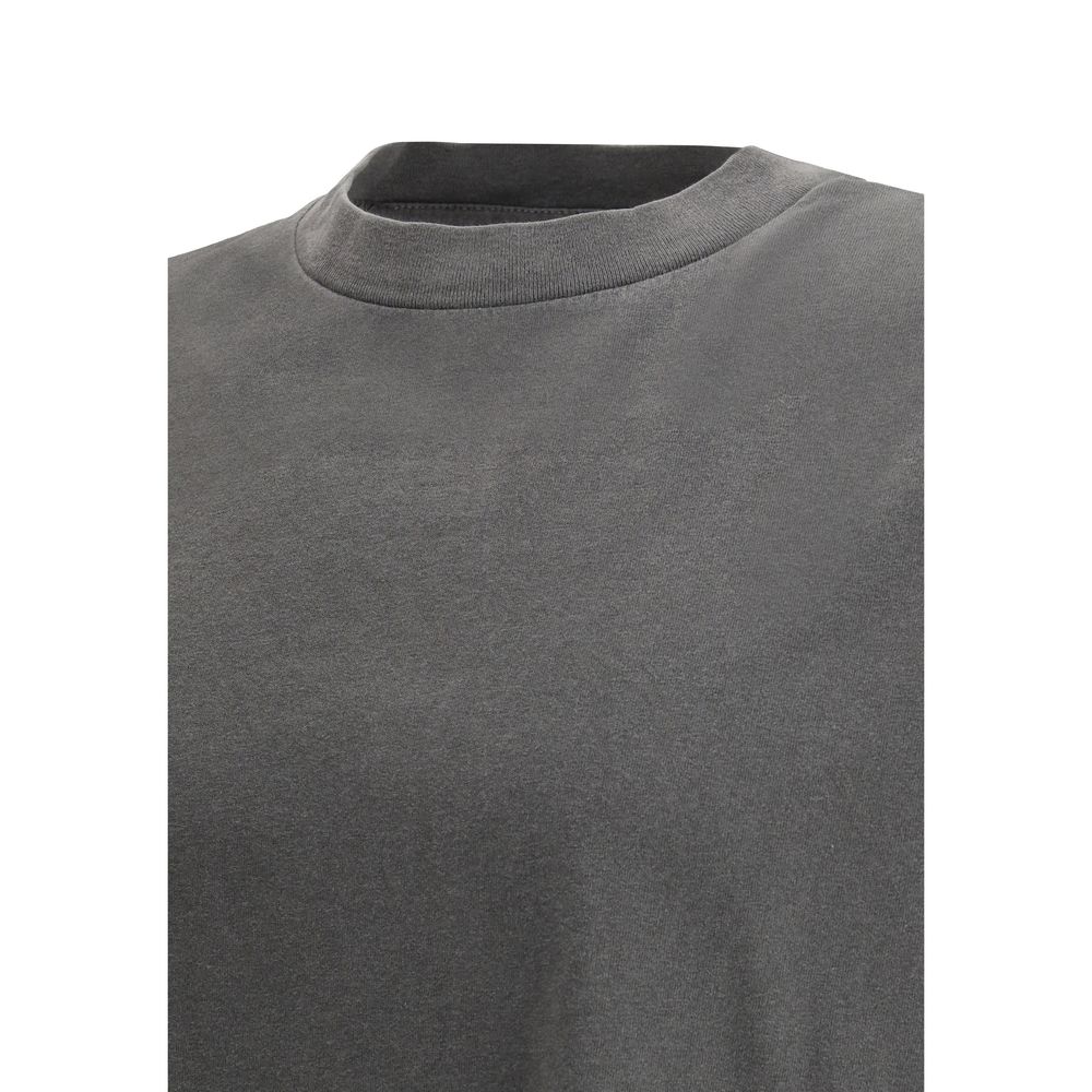 Gray Cotton T-Shirt