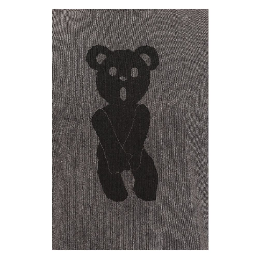 Gray Cotton T-Shirt-Diego Venturino-LabelTerrace.com