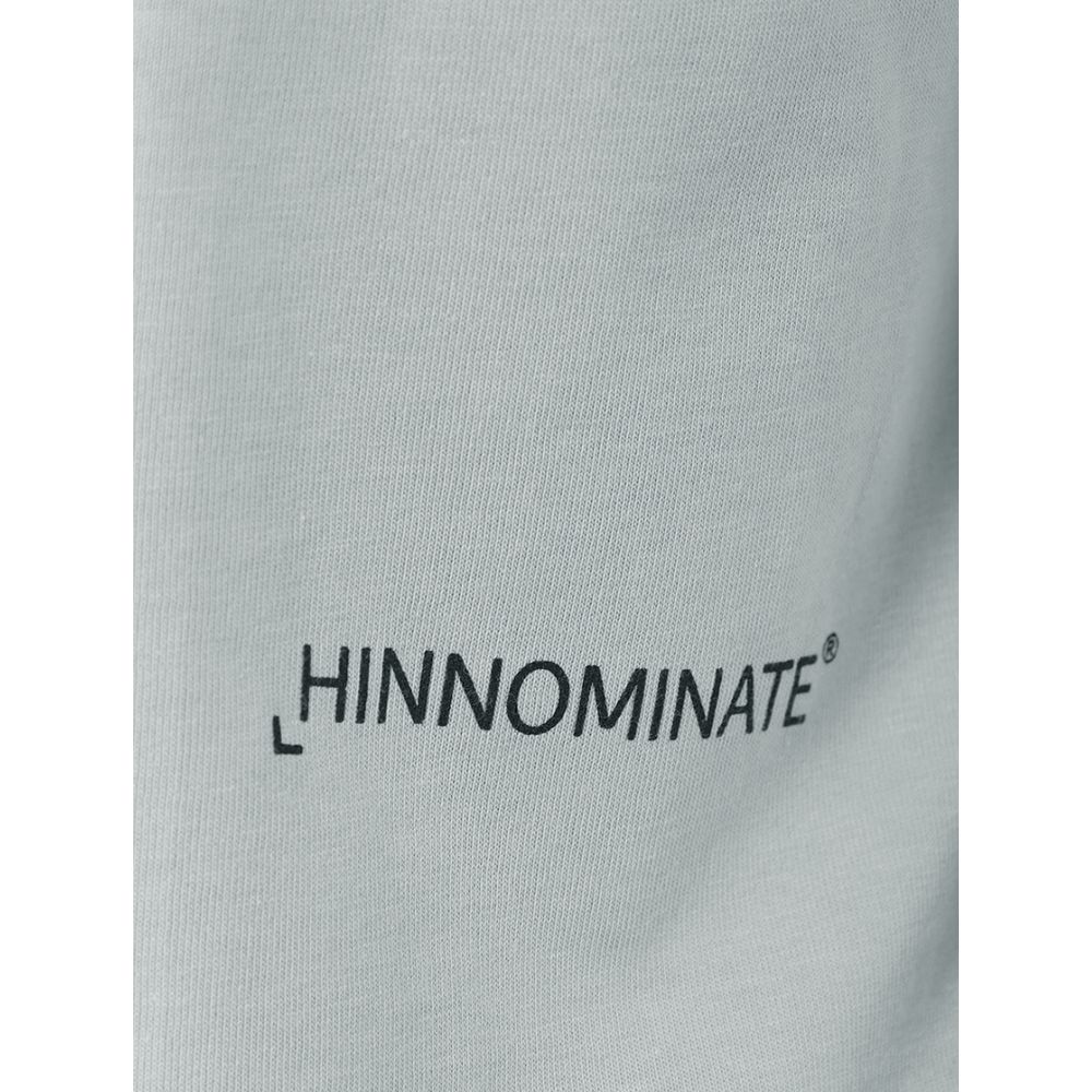Gray Cotton Women T-Shirt-Hinnominate-LabelTerrace.com