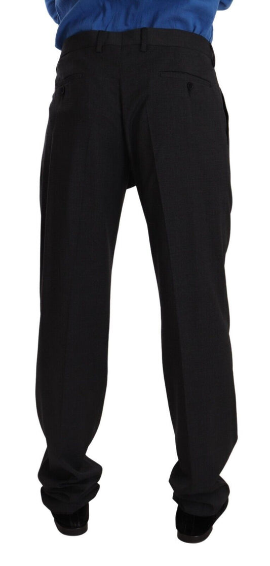 Gray Dress Trouser VENTANNI Dress Pants-Dolce & Gabbana-LabelTerrace.com