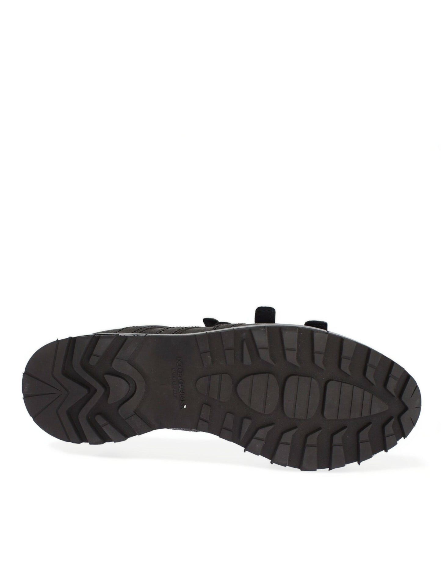 Gray Leather Ankle Strap Shoes Boots-Dolce & Gabbana-LabelTerrace.com