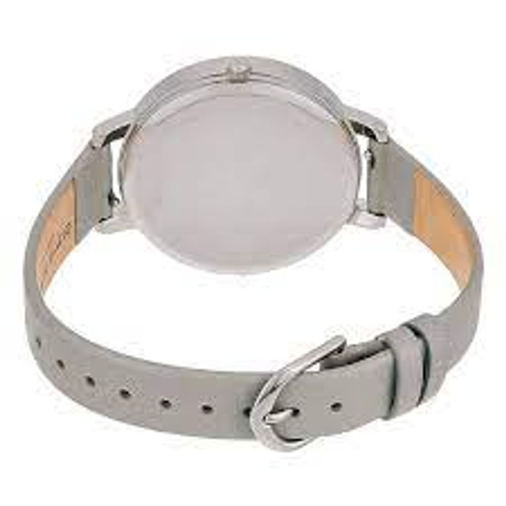 Gray Leather Watch-Olivia Burton-LabelTerrace.com